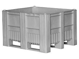 Контейнер BOX-PALLET 1200х1000мм, серый